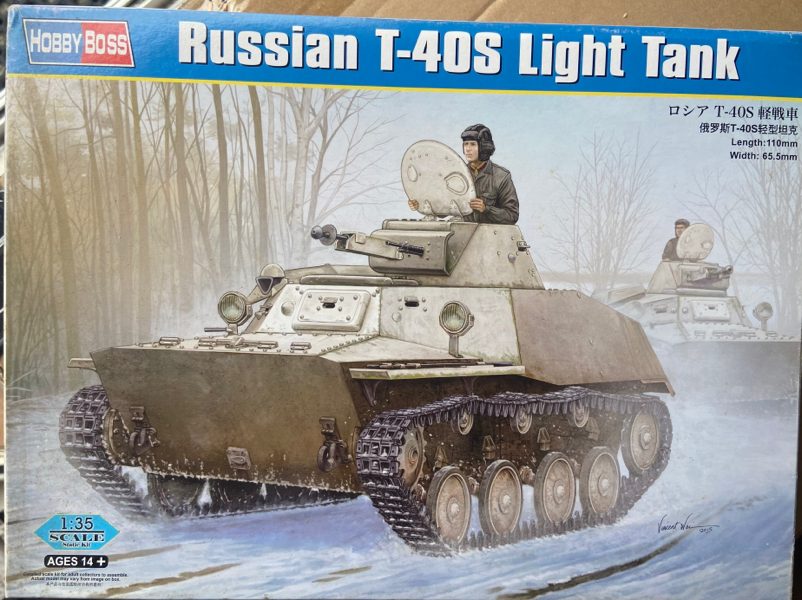 Russian T-40S Light Tank HobbyBoss | No. 83826 | 1:35