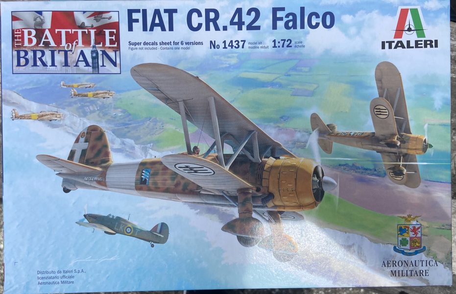 1/72 italeri Fiat CRAZY.42 Falco