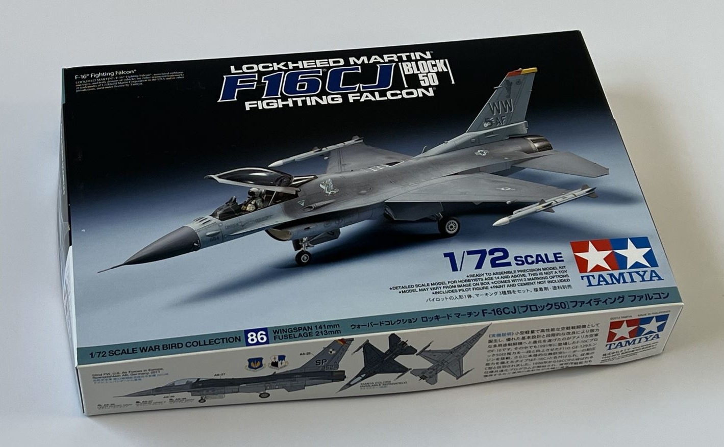 1/72 tamiya F-16CJ block 50