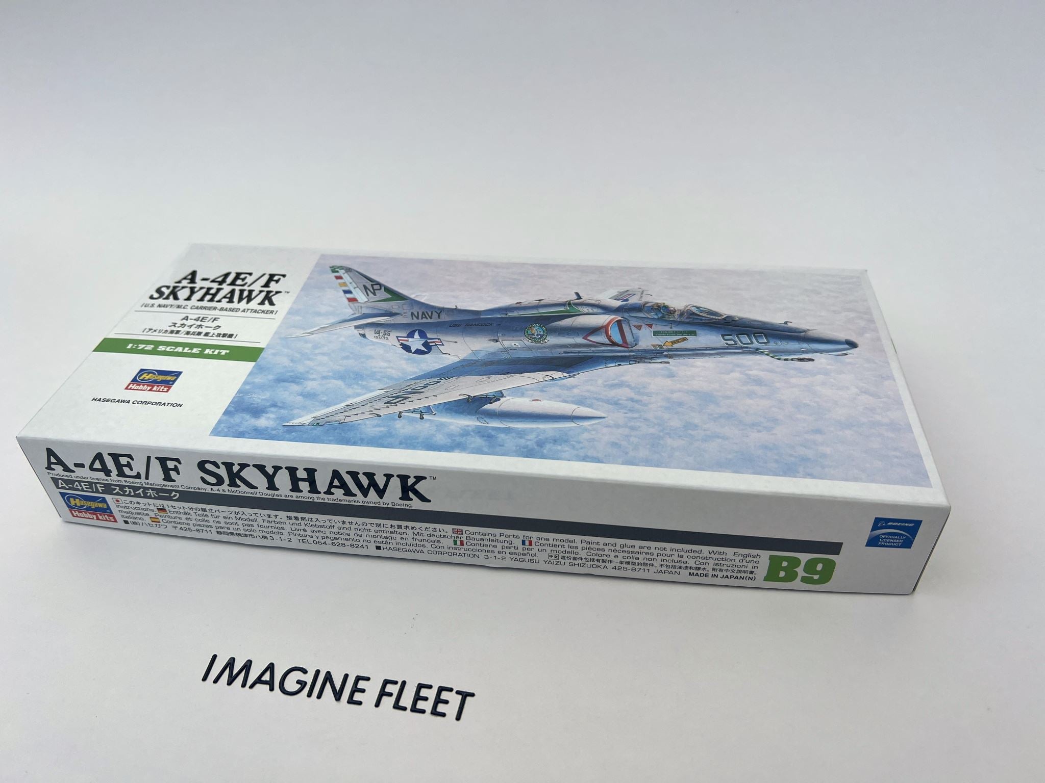 A-4E/F Skyhawk [U.S. Navy/M.C. Carrier-Based Attacker] Hasegawa | No. B9 | 1:72