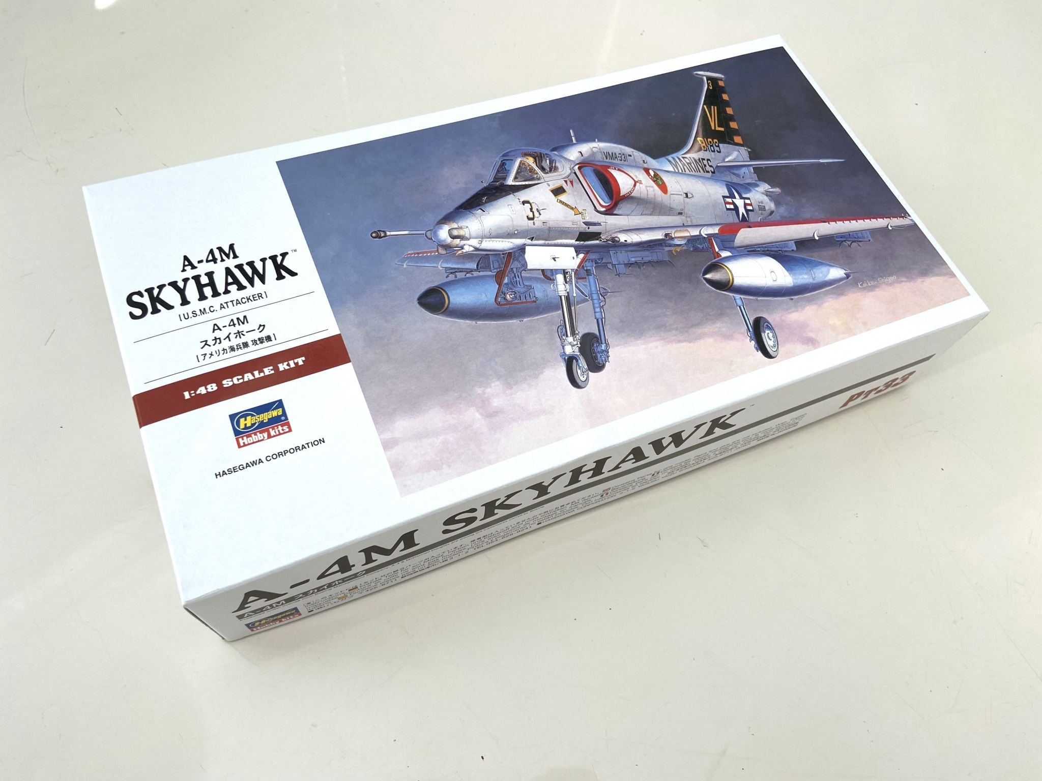 Hasegawa 1:48 Skyhawk A-4M (U.S.M.C Attacker)  07233