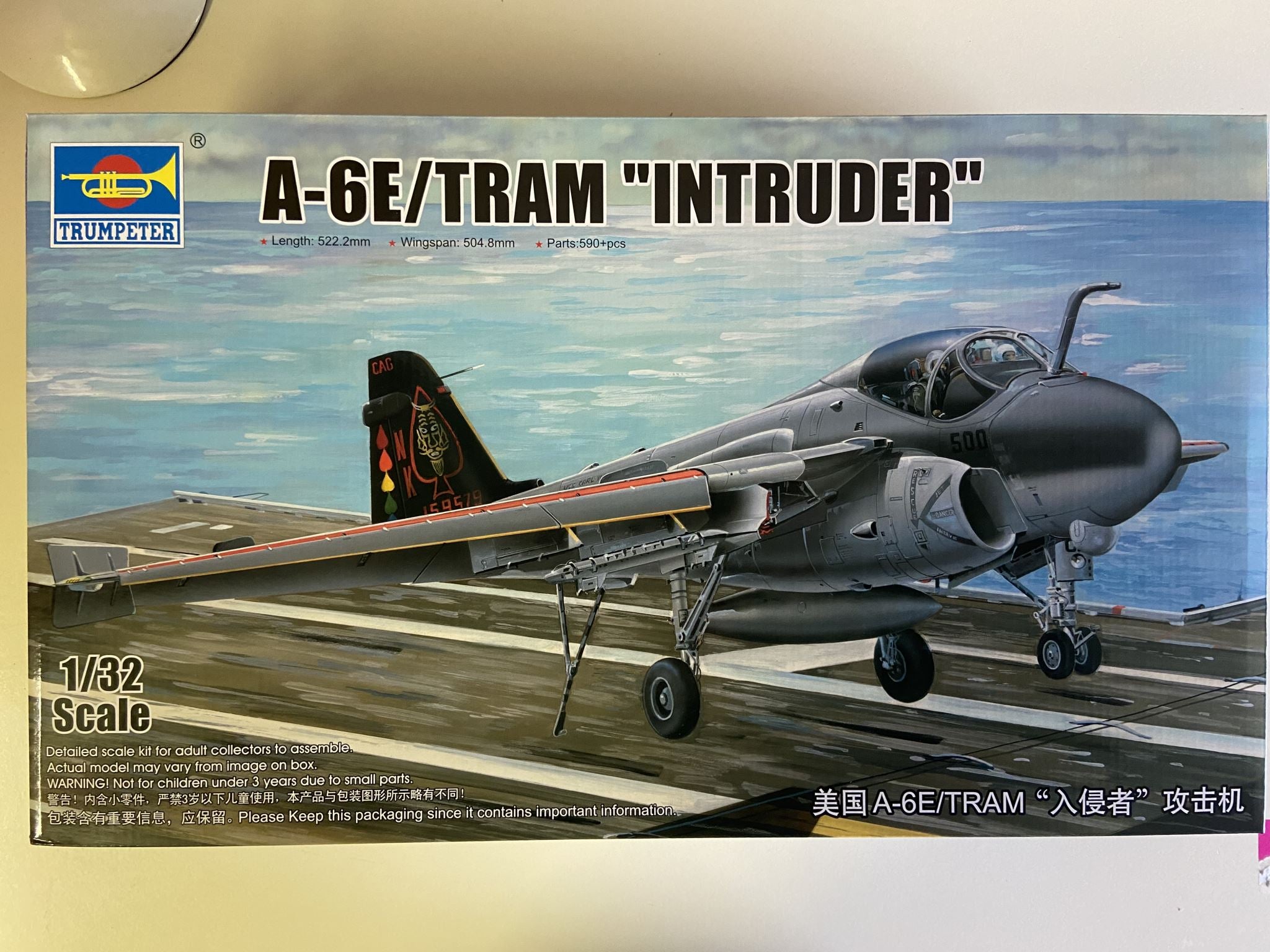 A-6E/Tram "Intruder" Trumpeter | No. 02250 | 1:32