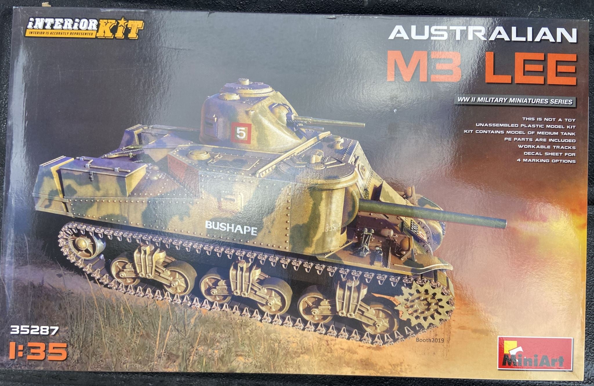 Australian M3 Lee Interior Kit MiniArt | No. 35287 | 1:35