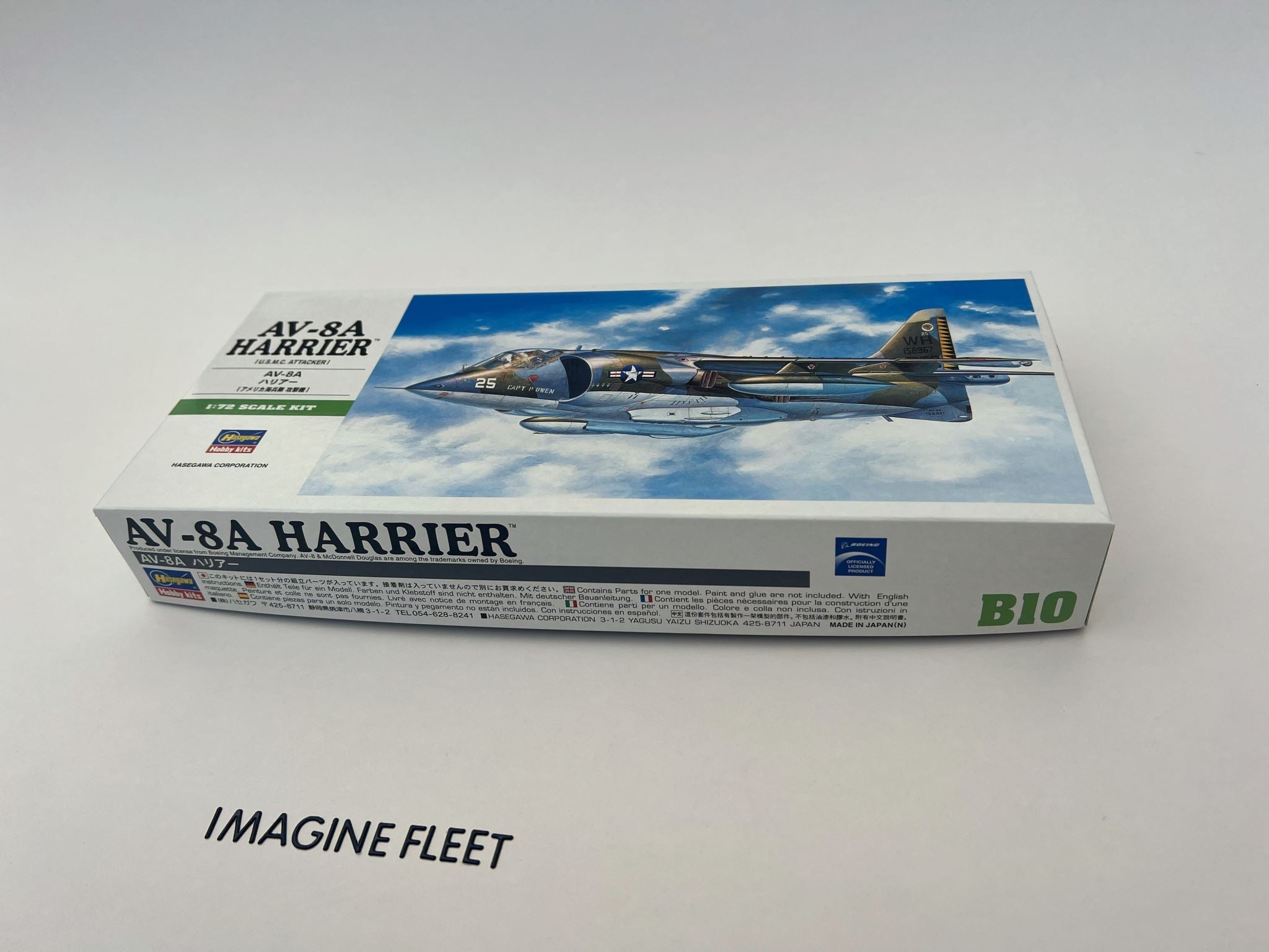 AV-8A Harrier [U.S.M.C. Attacker] Hasegawa | No. 00240 | 1:72