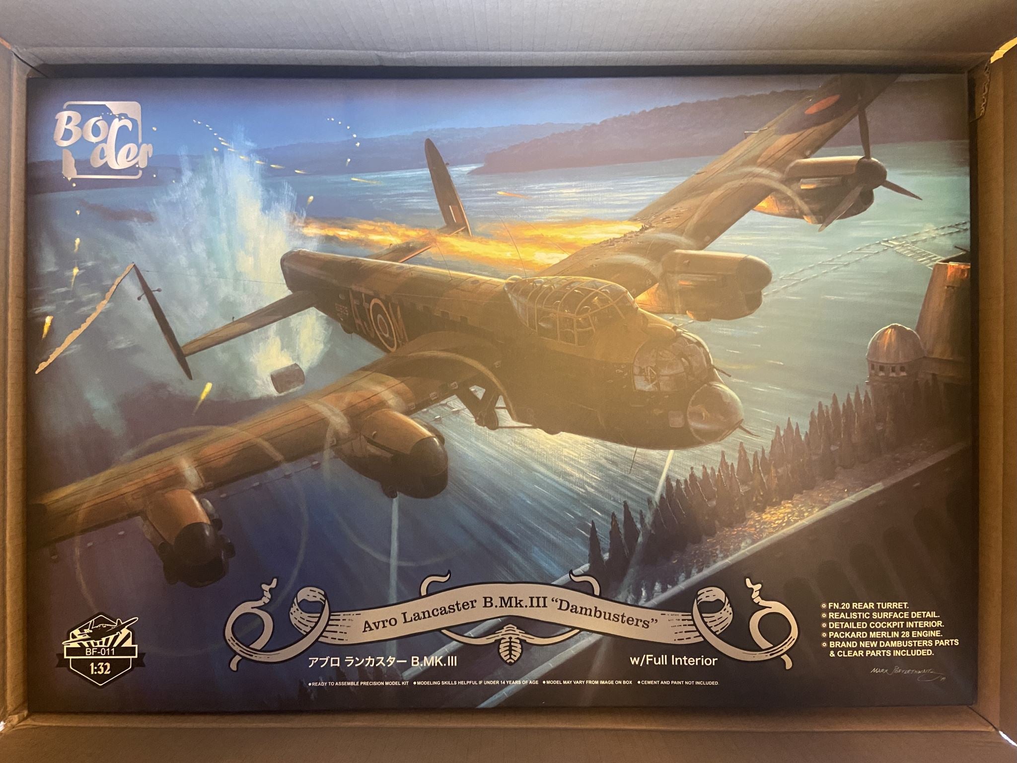 Avro Lancaster B. Mk.III "Dambusters" w/ Full Interior Border BF-011 1:32