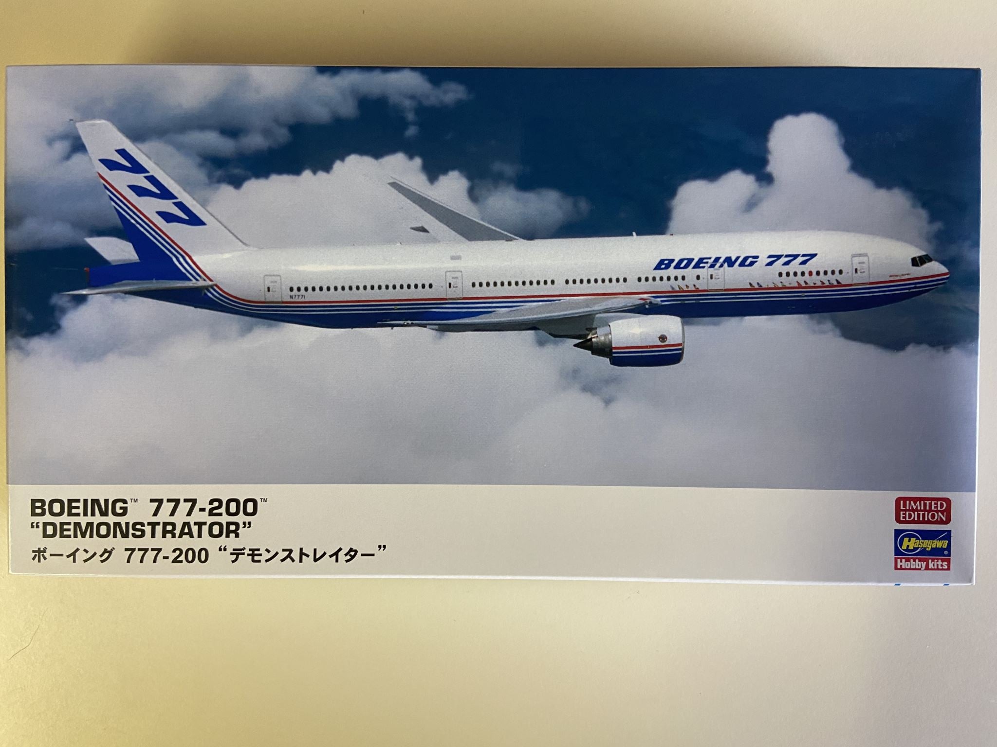 Boeing 777-200 Demonstrator Hasegawa | No. 10857 | 1:200