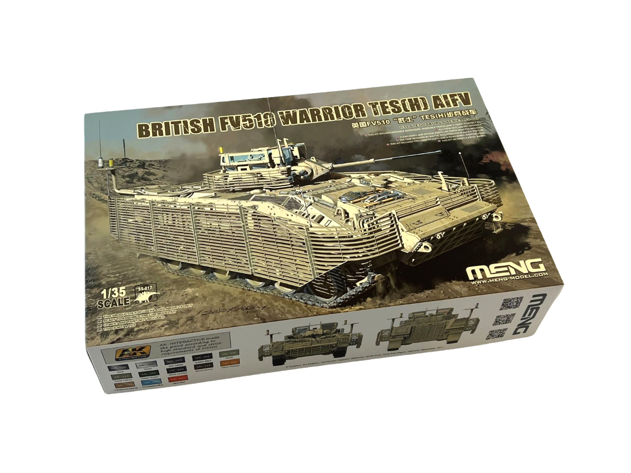 British FV510 Warrior TES(H) AIFV Meng Model | No. SS-017 | 1:35