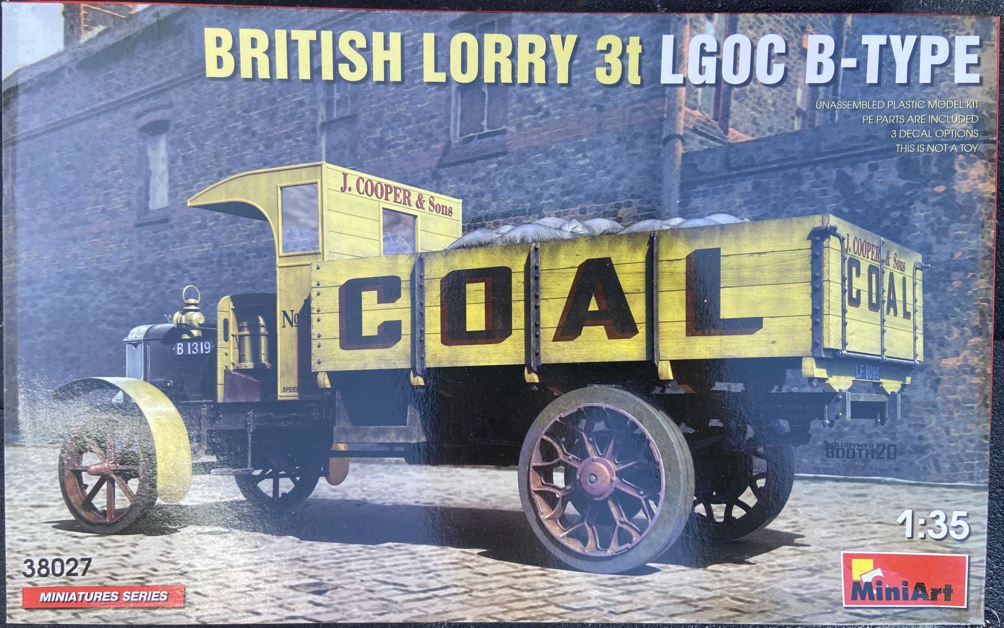 British Lorry 3t LGOC B-Type MiniArt | No. 38027 | 1:35