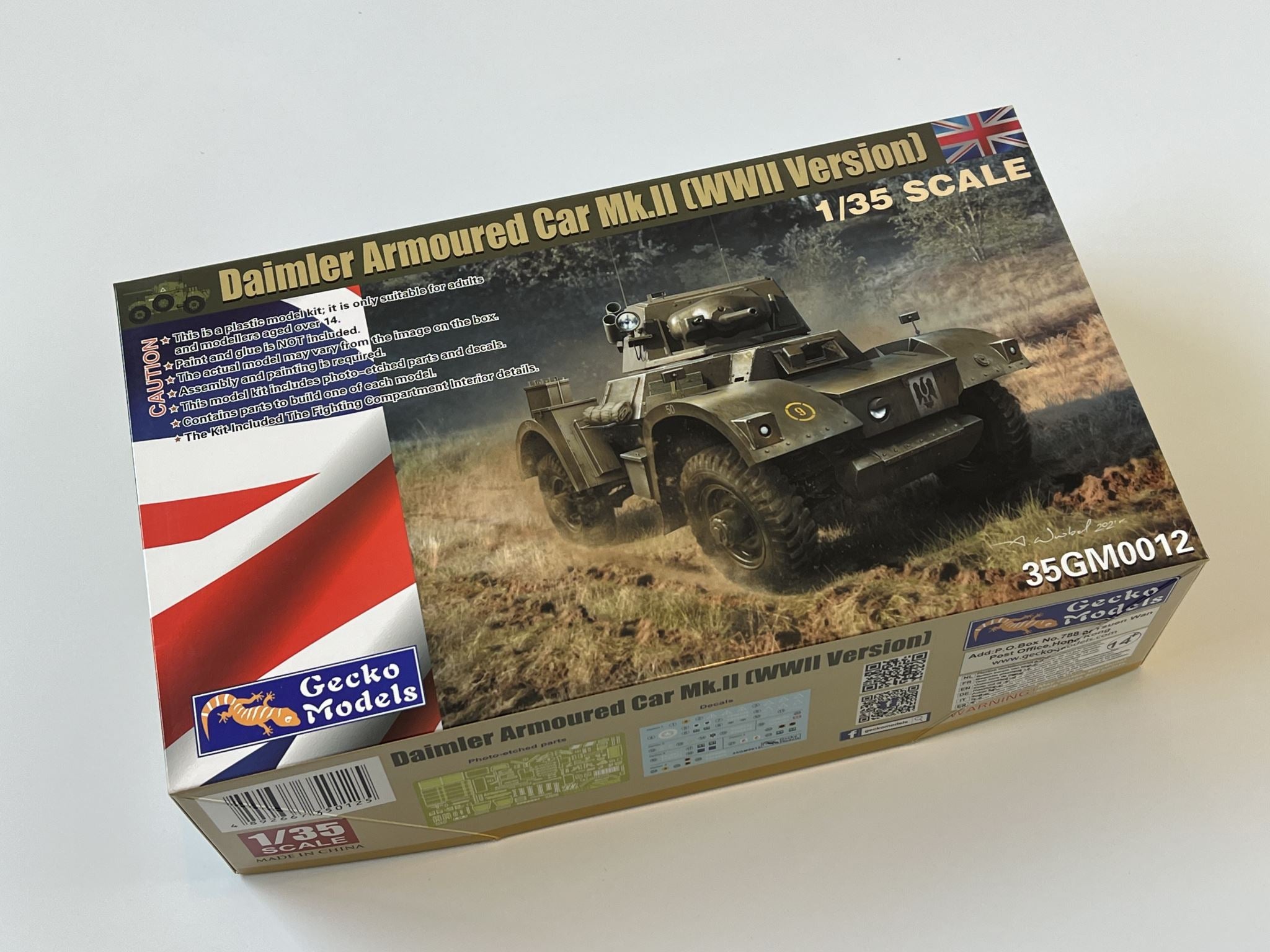 Daimler Armoured Car Mk.II Gecko Models | No. 35GM0012 | 1:35