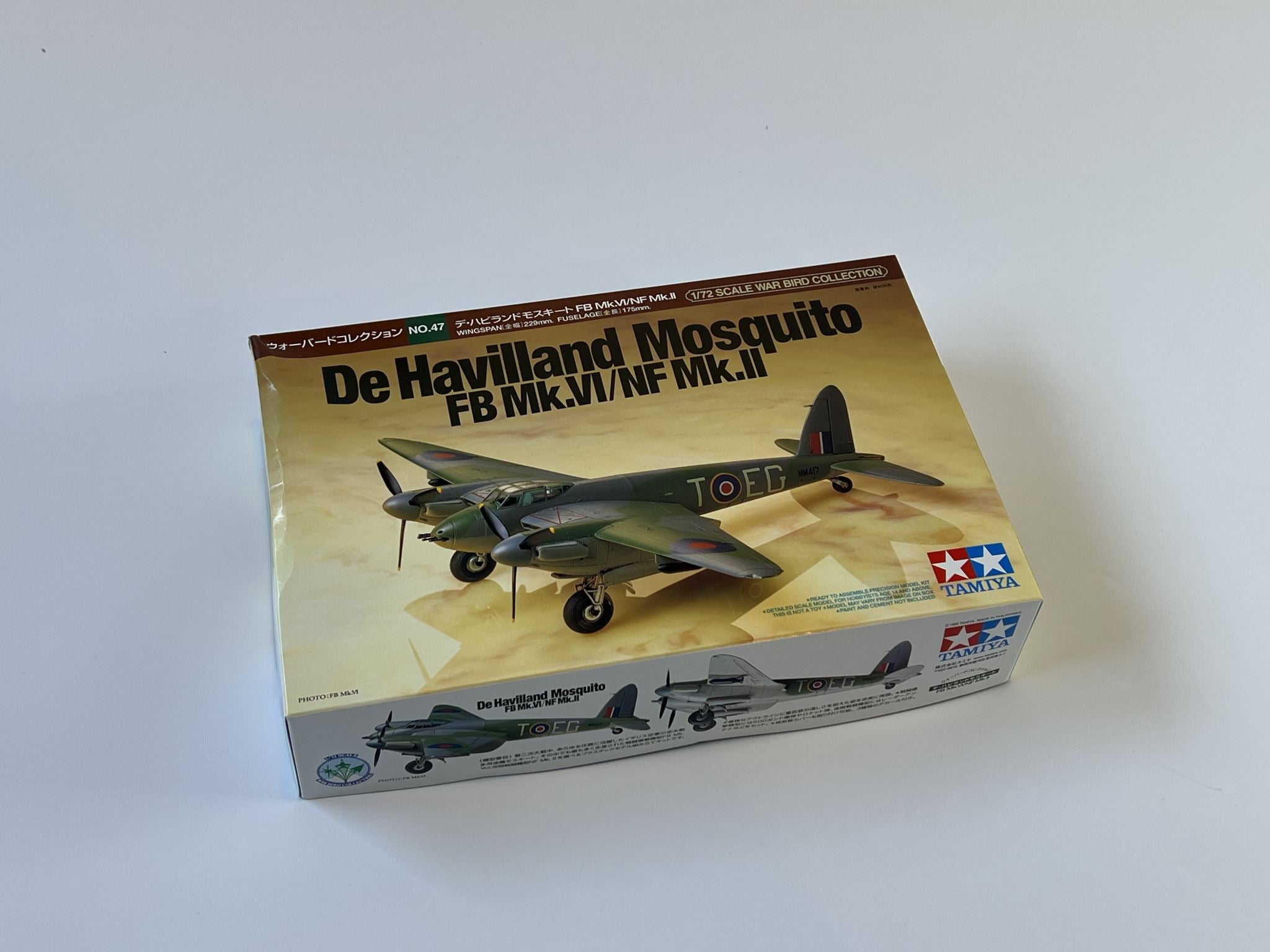 De Havilland Mosquito FB Mk.VI/NF Mk.II Tamiya | No. 60747 | 1:72