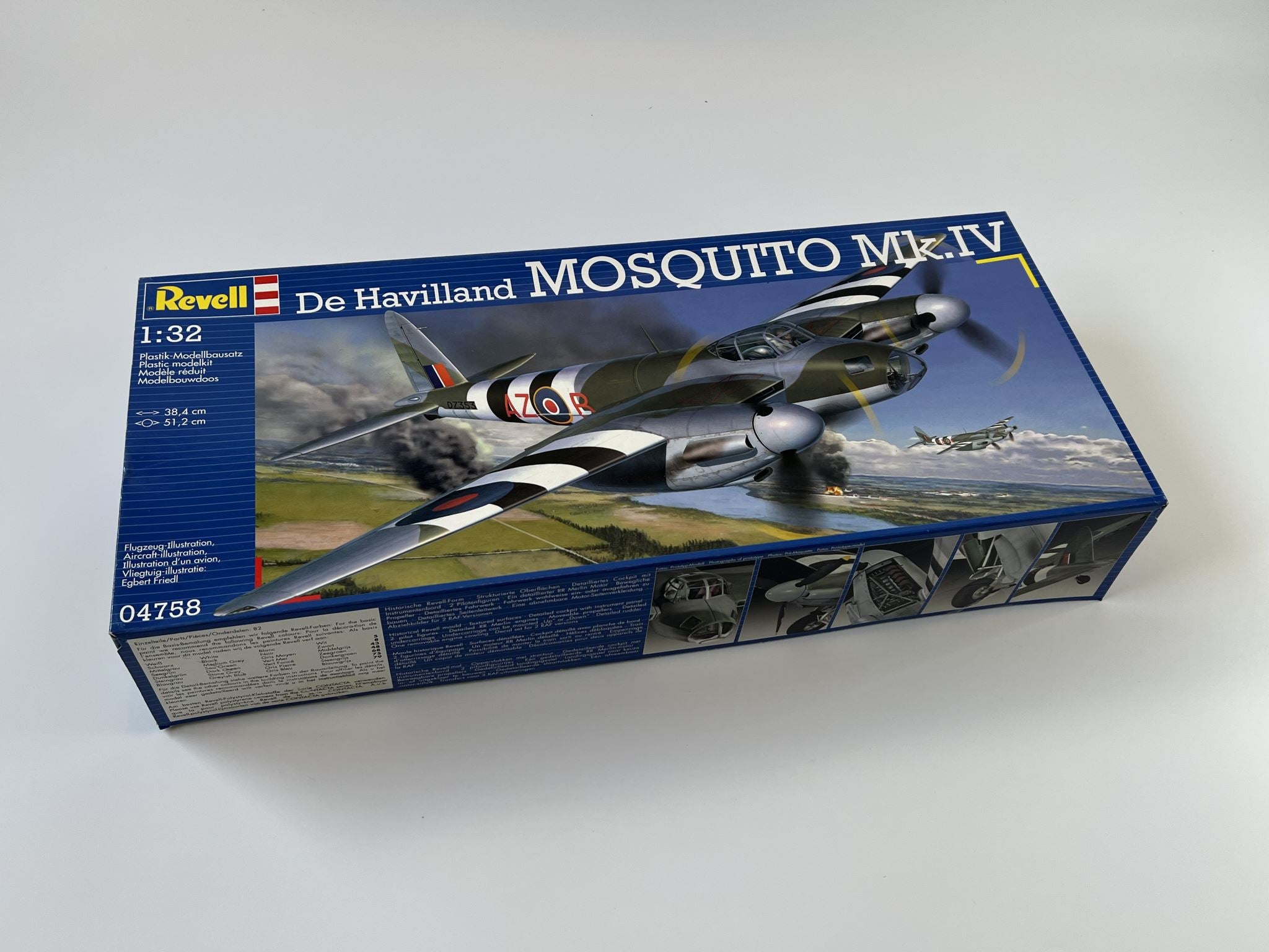 De Havilland Mosquito Mk.IV Revell | No. 04758 | 1:32