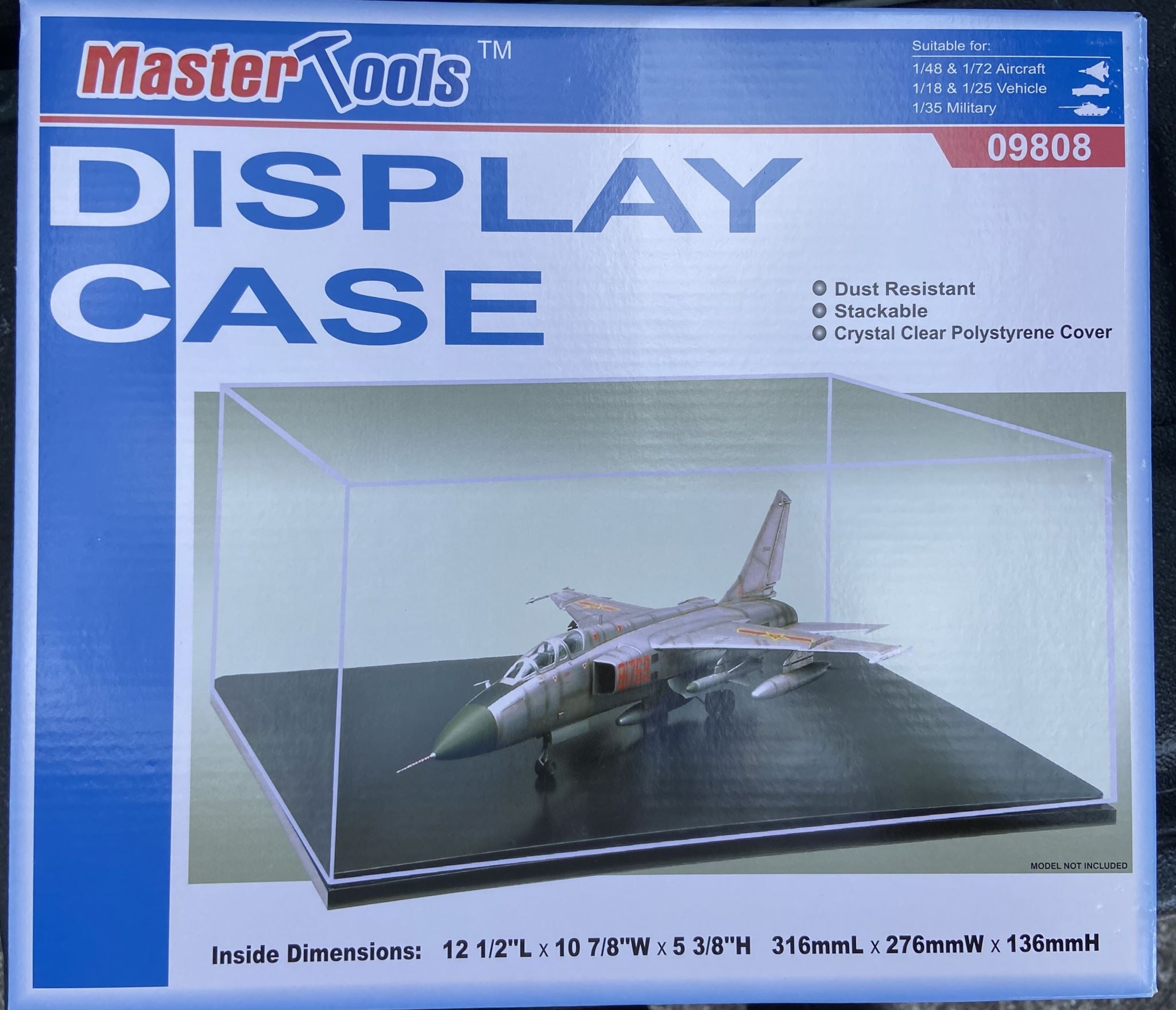 Display Case Vitrine 316mm x 276mm x 136mm Trumpeter | No. 09808