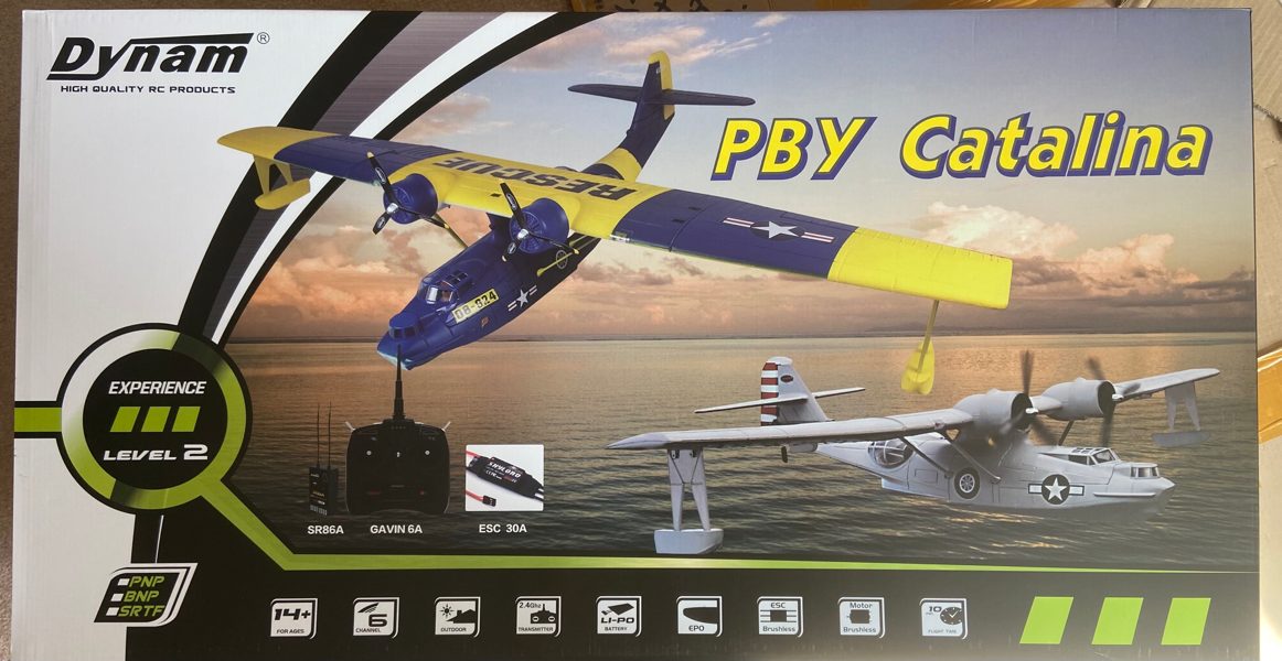 Dynam catalina PBY 1470mm PNP RC plane