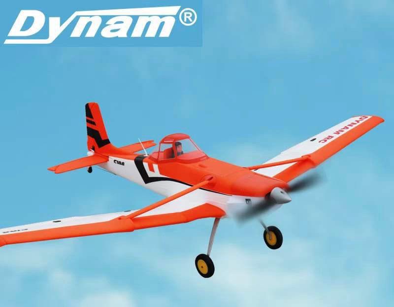 Dynam cessna 188 RC plane kit (1500mm) orange PNP