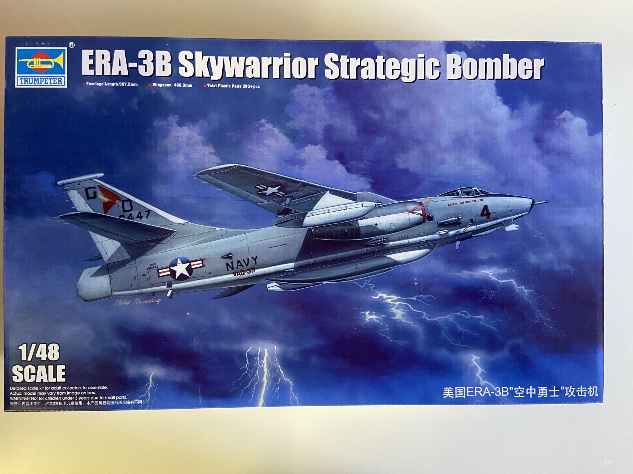 ERA-3B Skywarrior Trumpeter | No. 02873 | 1:48