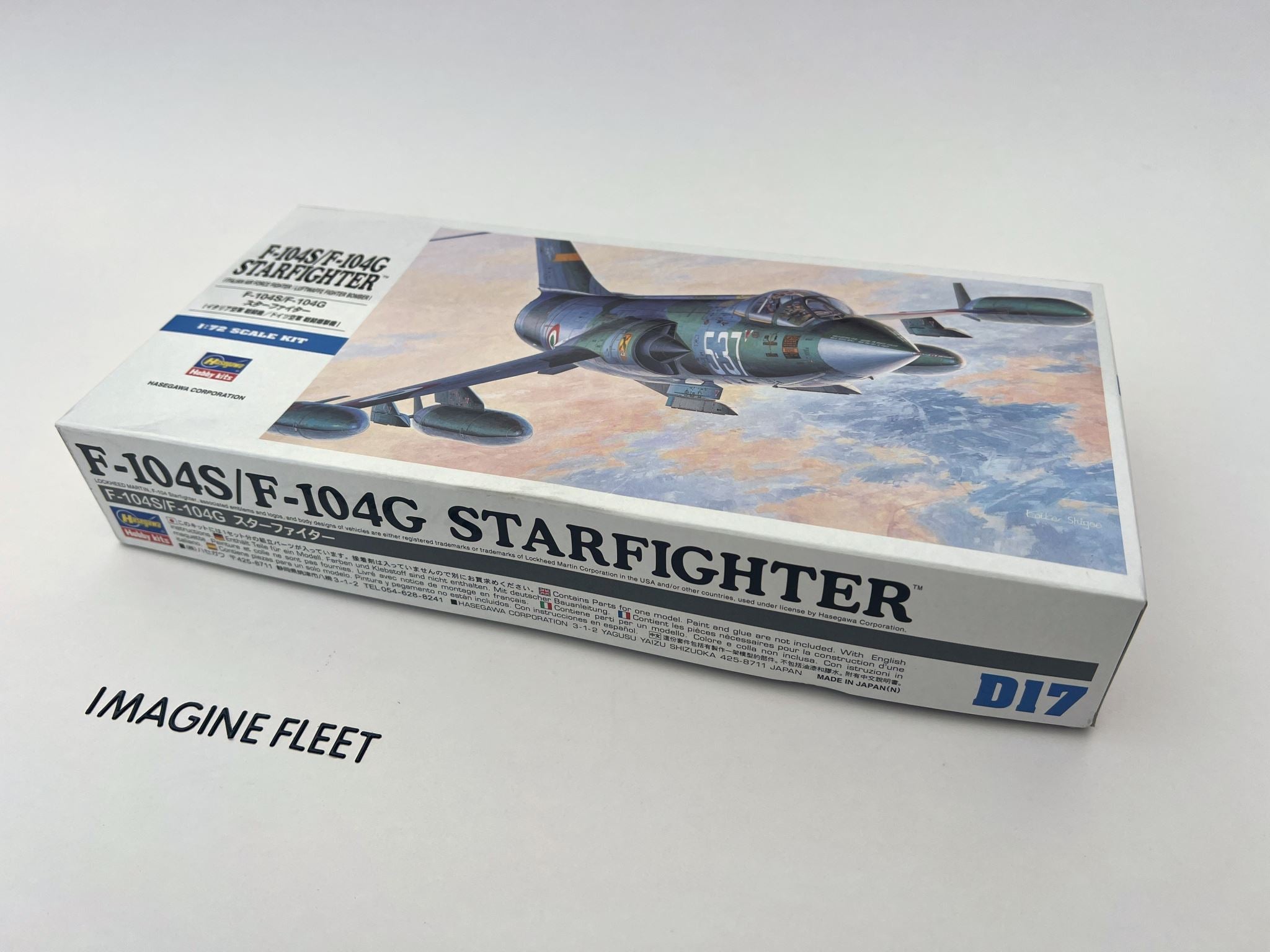 F-104S/F-104G Starfighter Hasegawa | No. D17 | 1:72