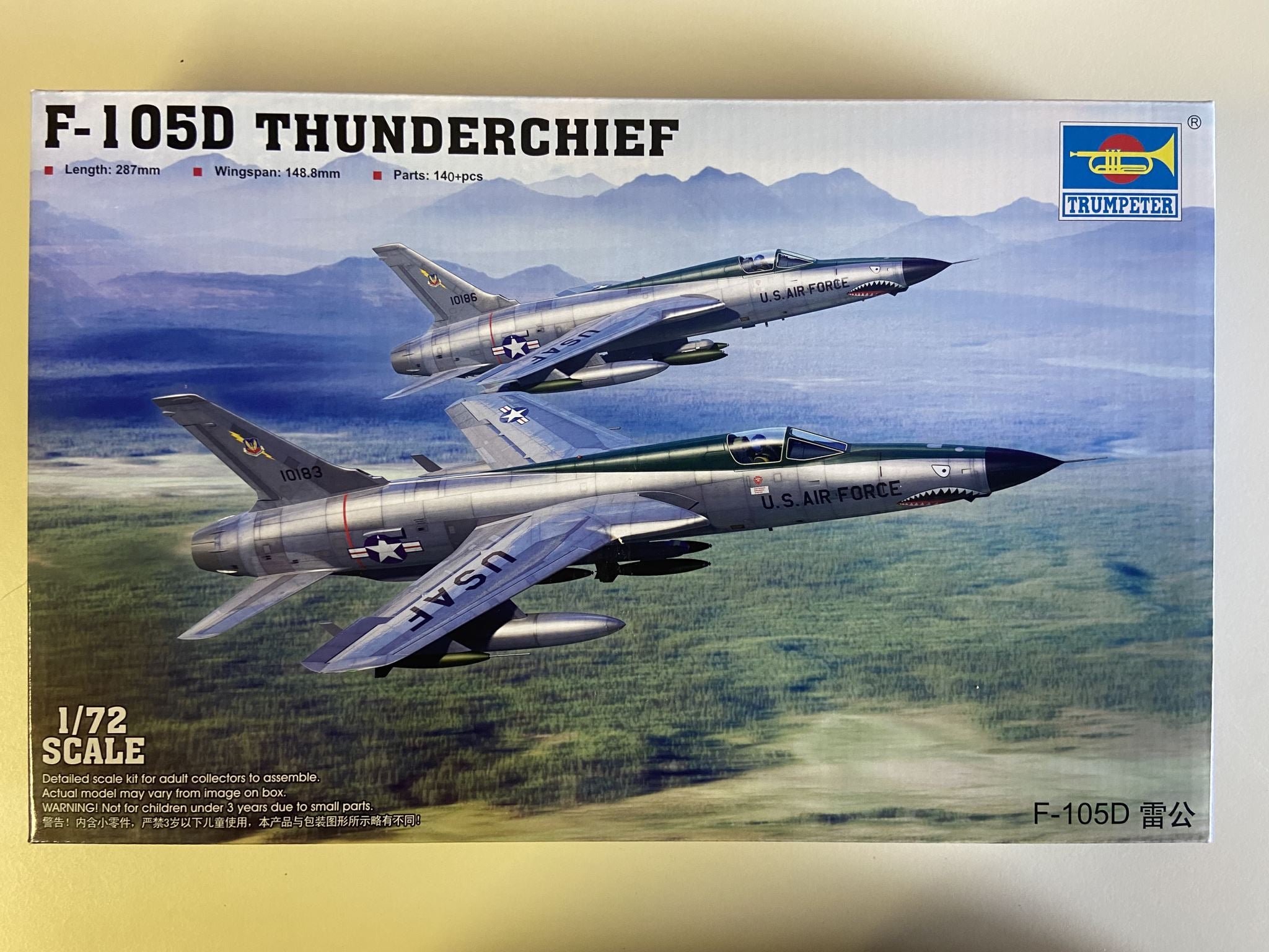 F-105D Thunderchief Trumpeter | No. 01617 | 1:72