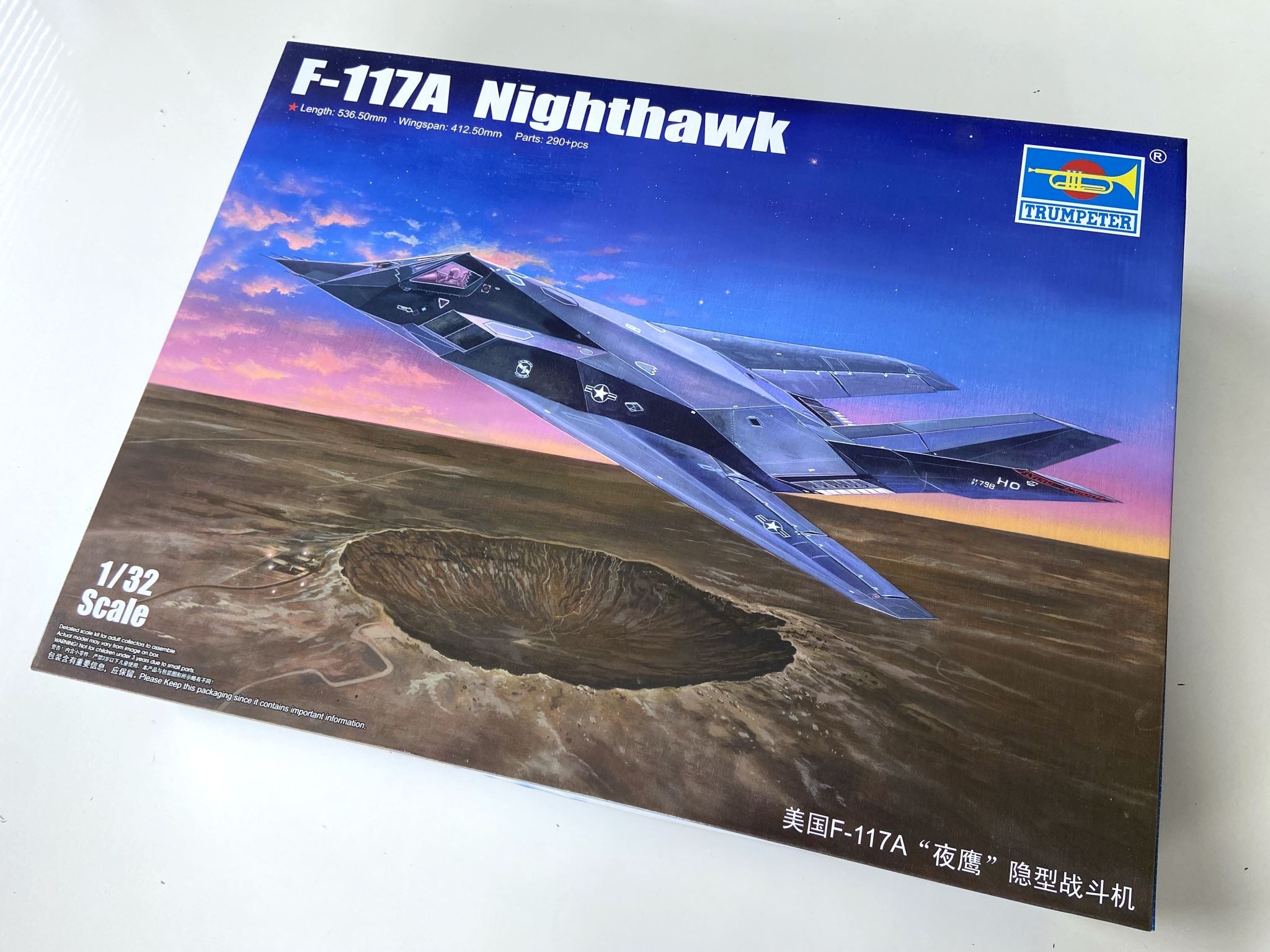 F-117 Nighthawk Trumpeter | No. 03219 | 1:32