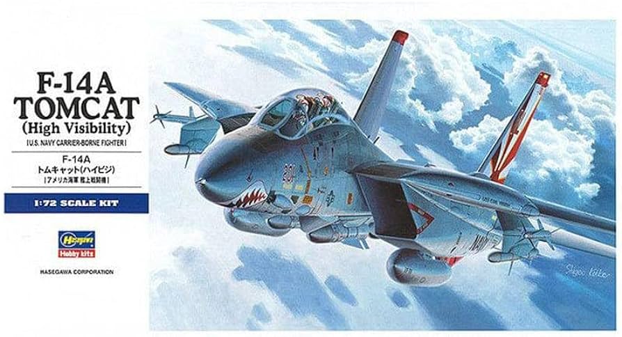 F-14A Tomcat (High Visibility)  Hasegawa | No. E3 | 1:72