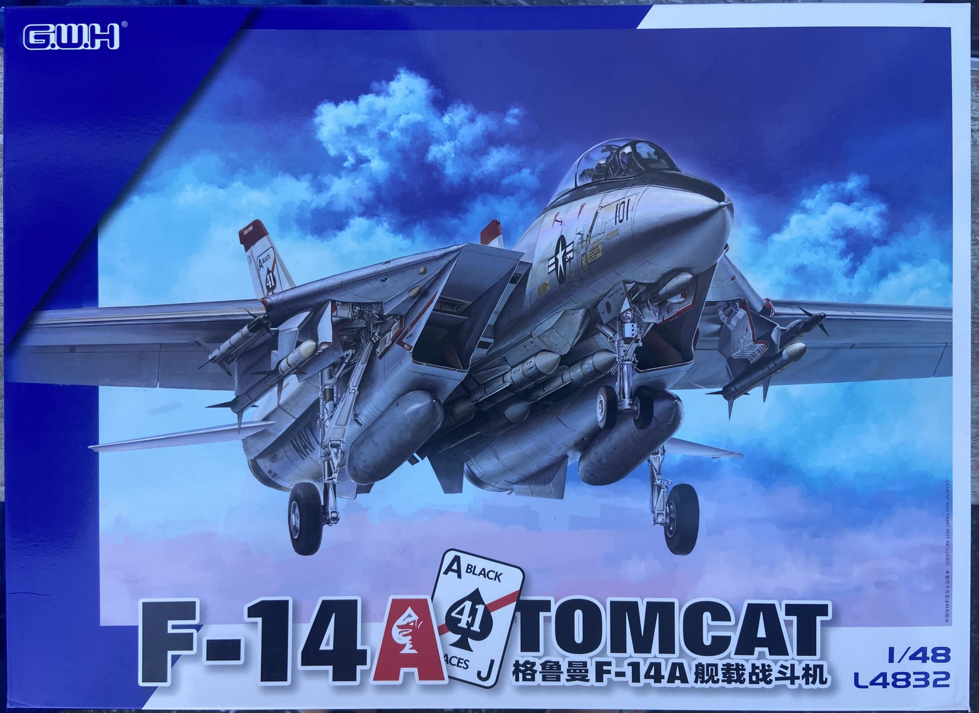 F-14A Tomcat Great Wall Hobby | No. L4832 | 1:48