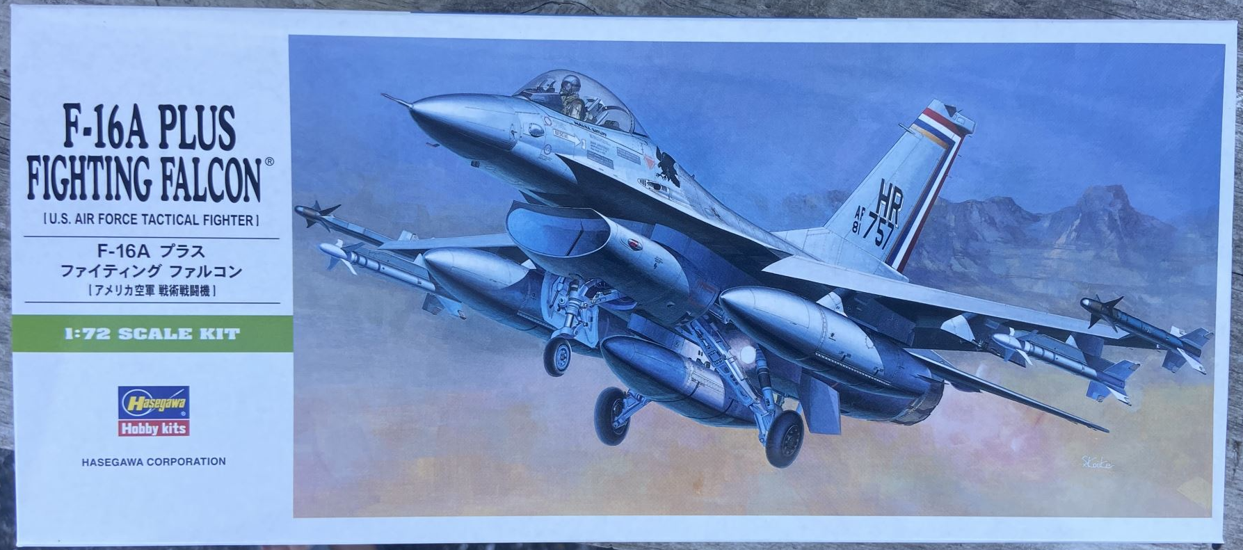 F-16A Plus Fighting Falcon Hasegawa | No. 01231 | 1:72