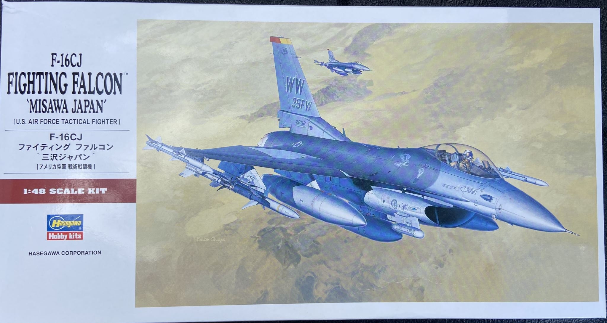 F-16CJ Fighting Falcon `Misawa Japan´ Hasegawa | No. 07232 | 1:48