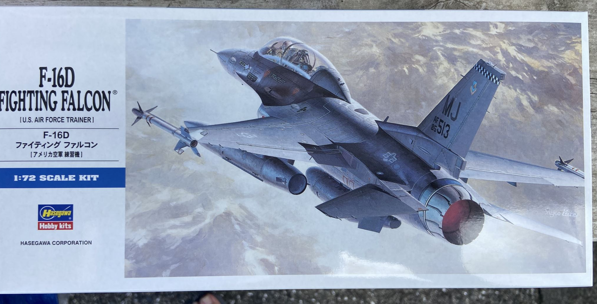 F-16D Fighting Falcon [U.S. Air Force Trainer] Hasegawa | No. 00445 | 1:72