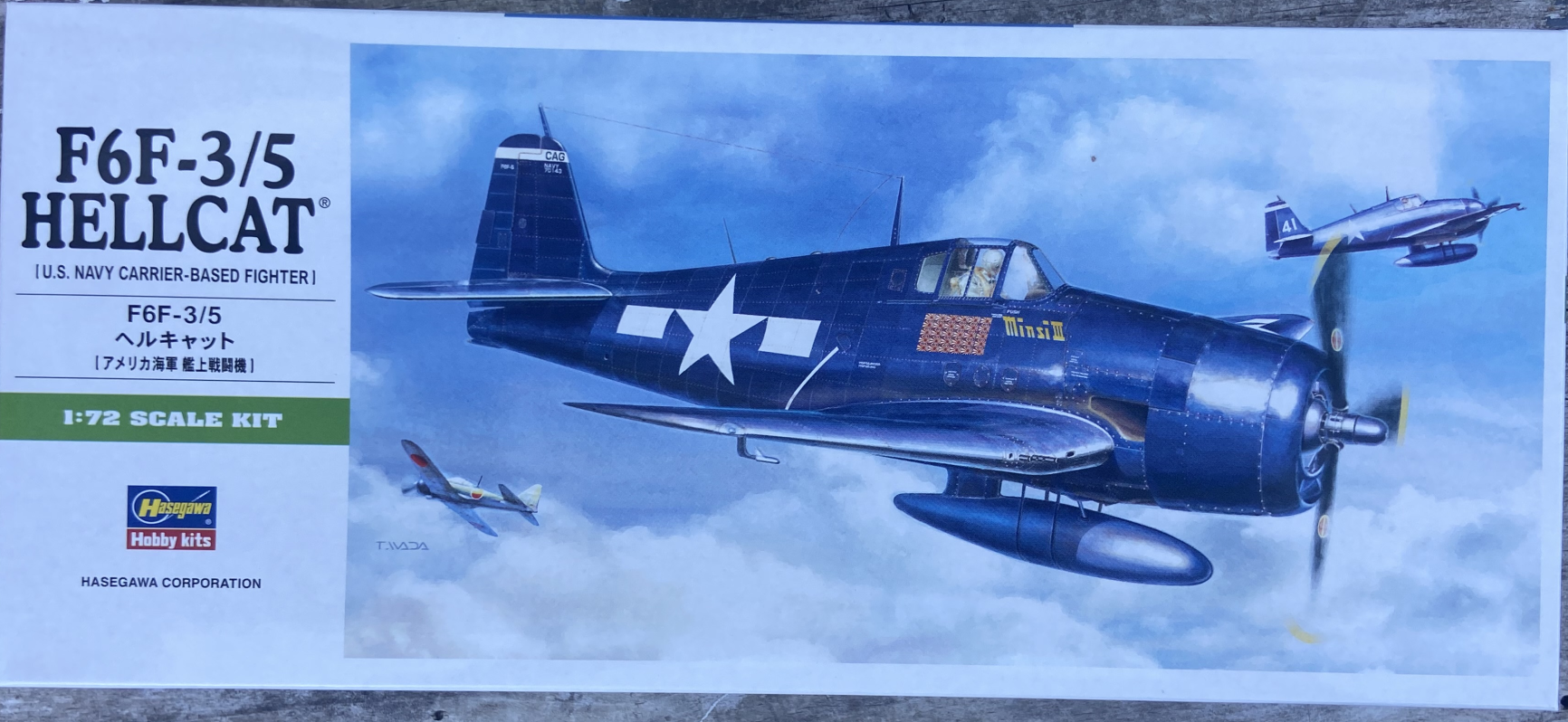 F6F-3/5 Hellcat Hasegawa | No. 01241 | 1:72