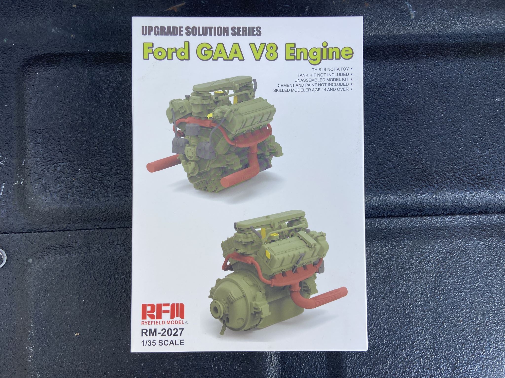 Ford GAA V8 Engine Rye Field Model | No. RM-2027 | 1:35