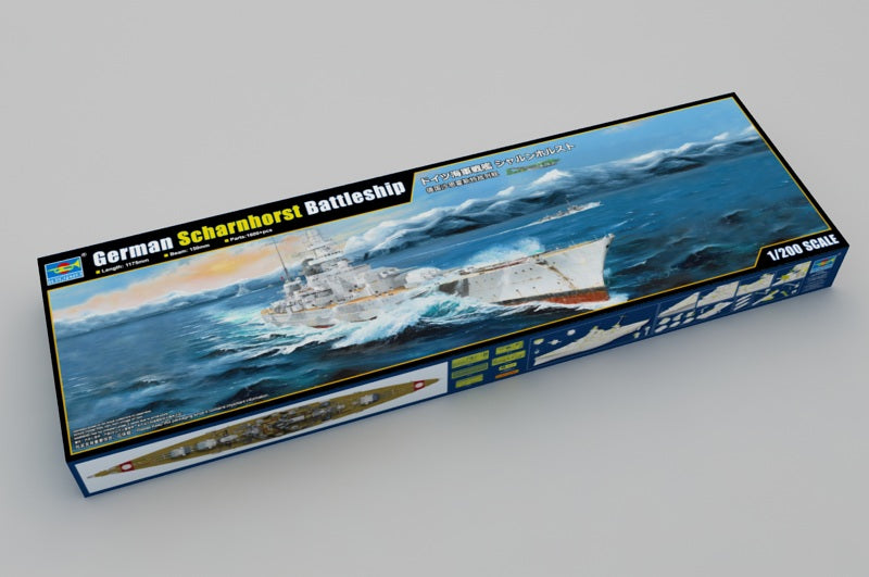 German Battleship Scharnhorst Trumpeter | No. 03715 | 1:200