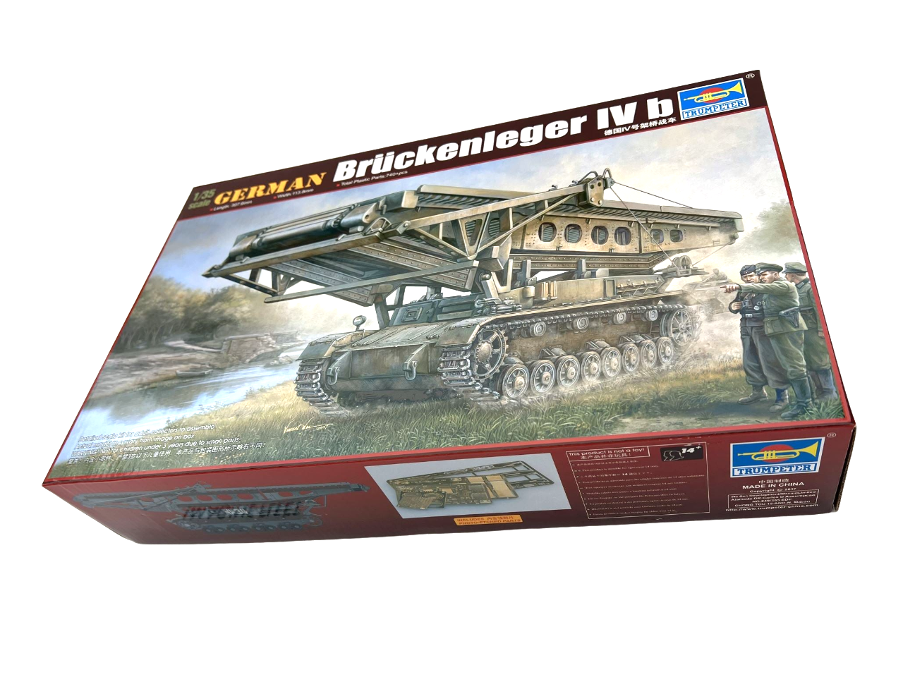 German Brückenleger IV b Trumpeter | No. 00390 | 1:35