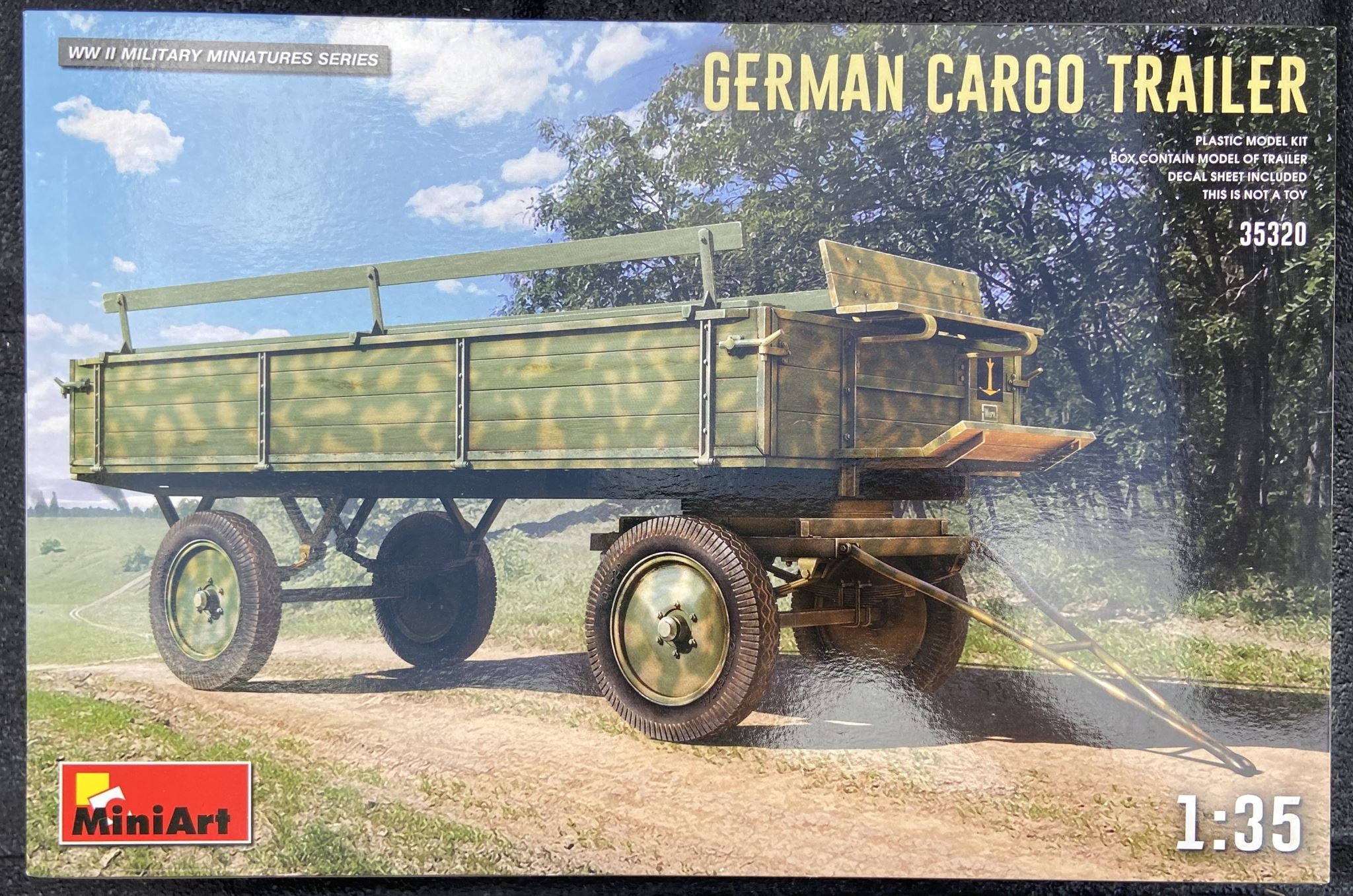 German Cargo Trailer MiniArt | No. 35320 | 1:35