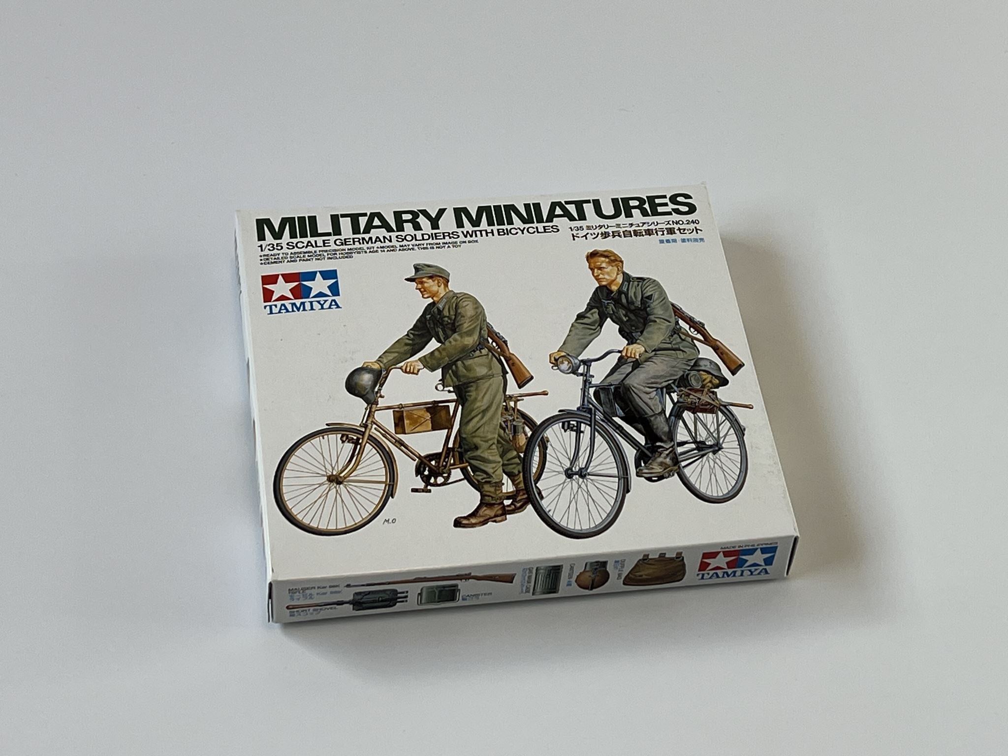 German Soldiers with Bicycles Tamiya | No. 35240 | 1:35