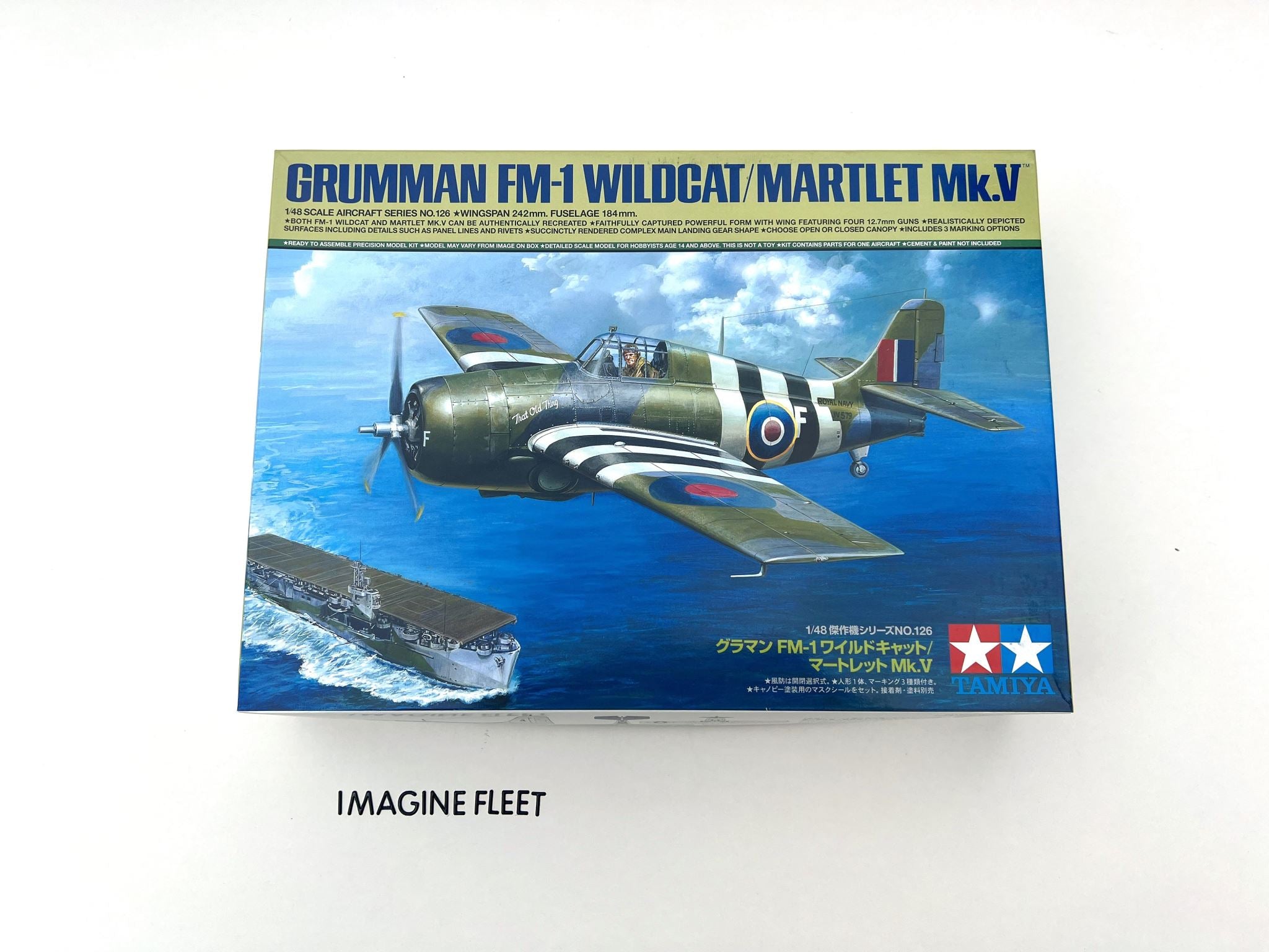 Grumman FM-1 Wildcat/Martlet Mk.V Tamiya | No. 61126 | 1:48