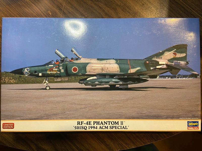 hasegawa 1/72 RF-4E Phantom IK 501SQ 1994 ACM special