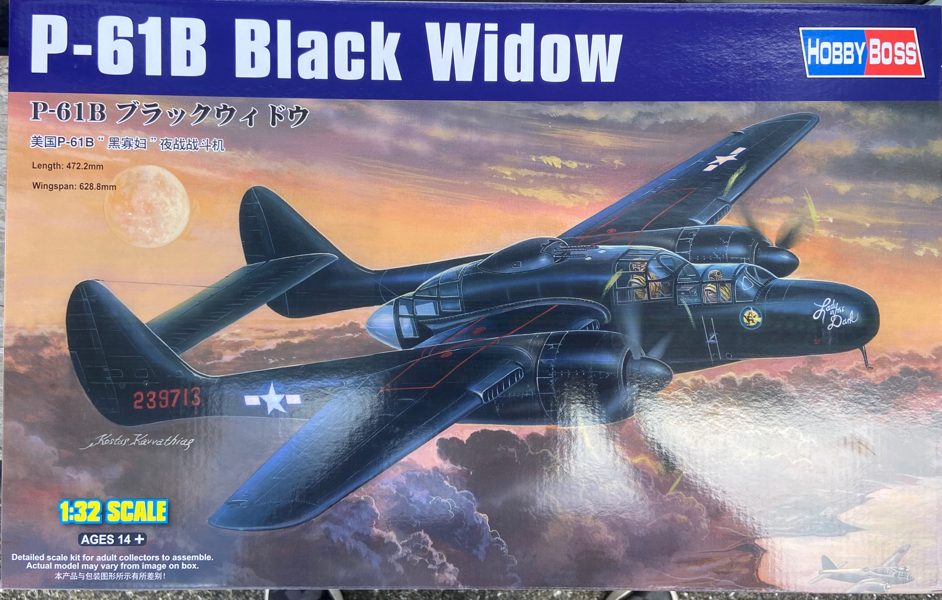 hobbyboss 1/32 P-61B Black widow