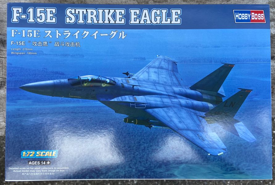 Hobbyboss 1/72 F-15E strike eagle