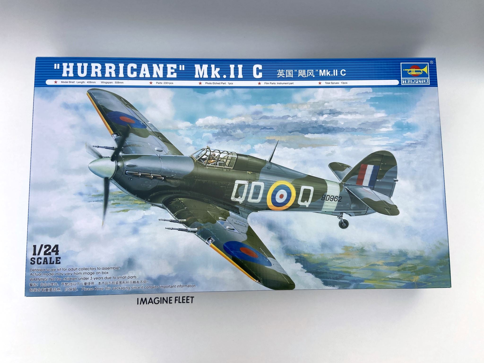 Hurricane Mk.II C Trumpeter | No. 02415 | 1:24