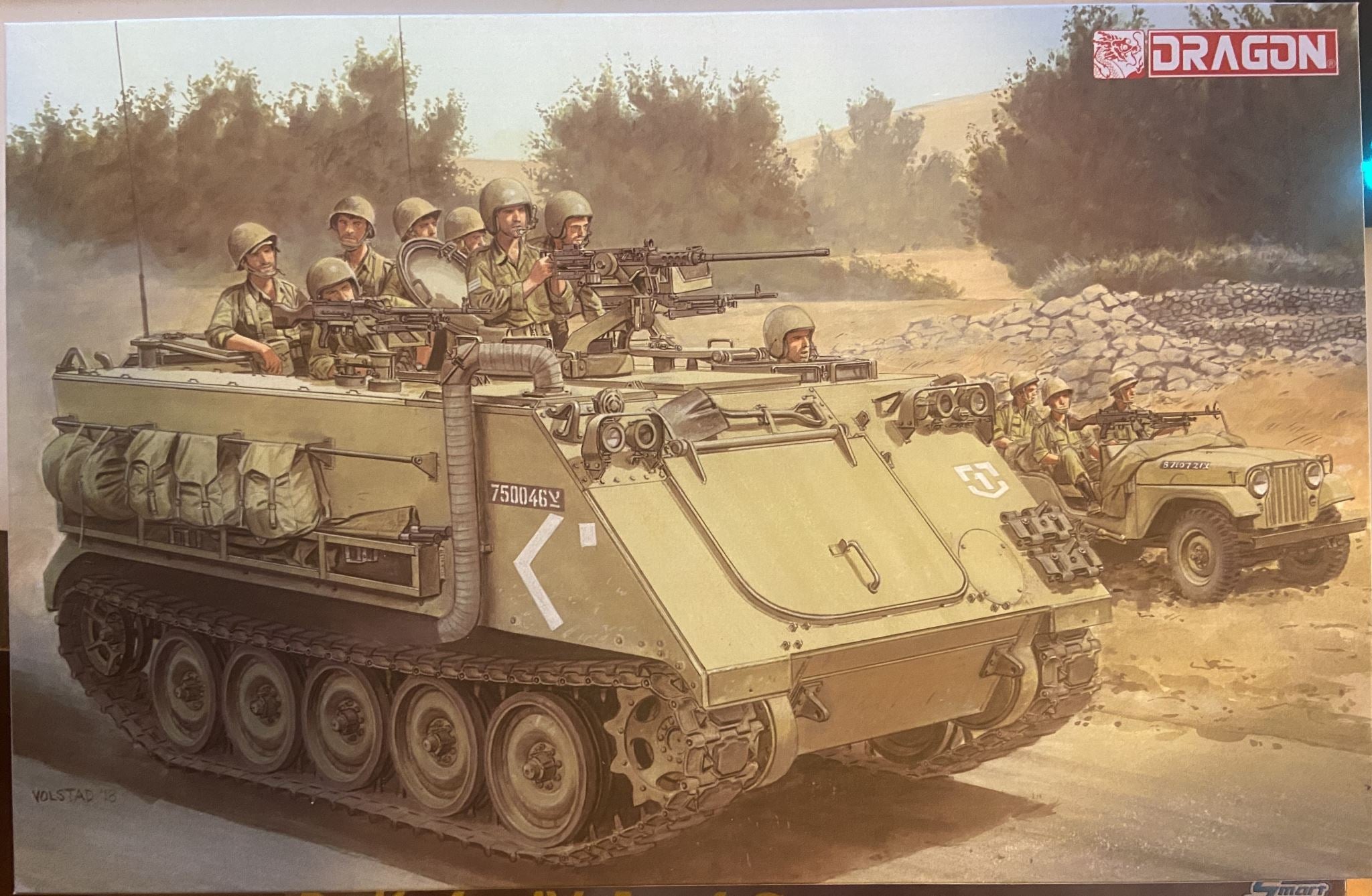 IDF M113Armored Personnel Carrier 1973 w/Figure 50th Anniversary No.DR3608F 1:35