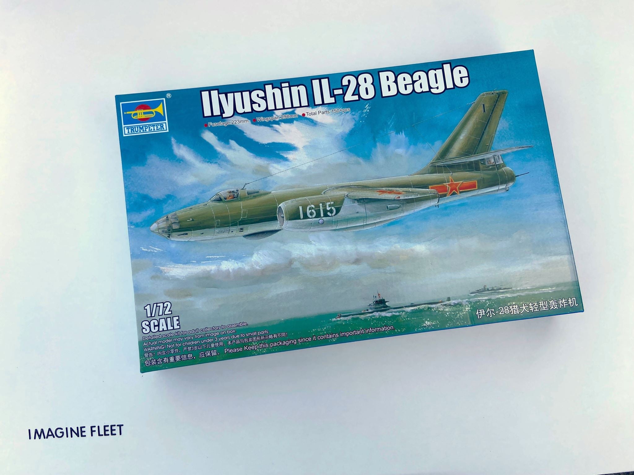 Ilyushin Il-28 Beagle Trumpeter | No. 01604 | 1:72