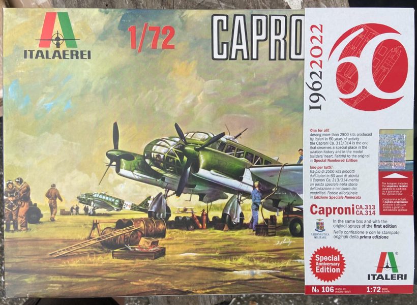 italeri 1/72 Caproni CA.313/CA.314 special edition