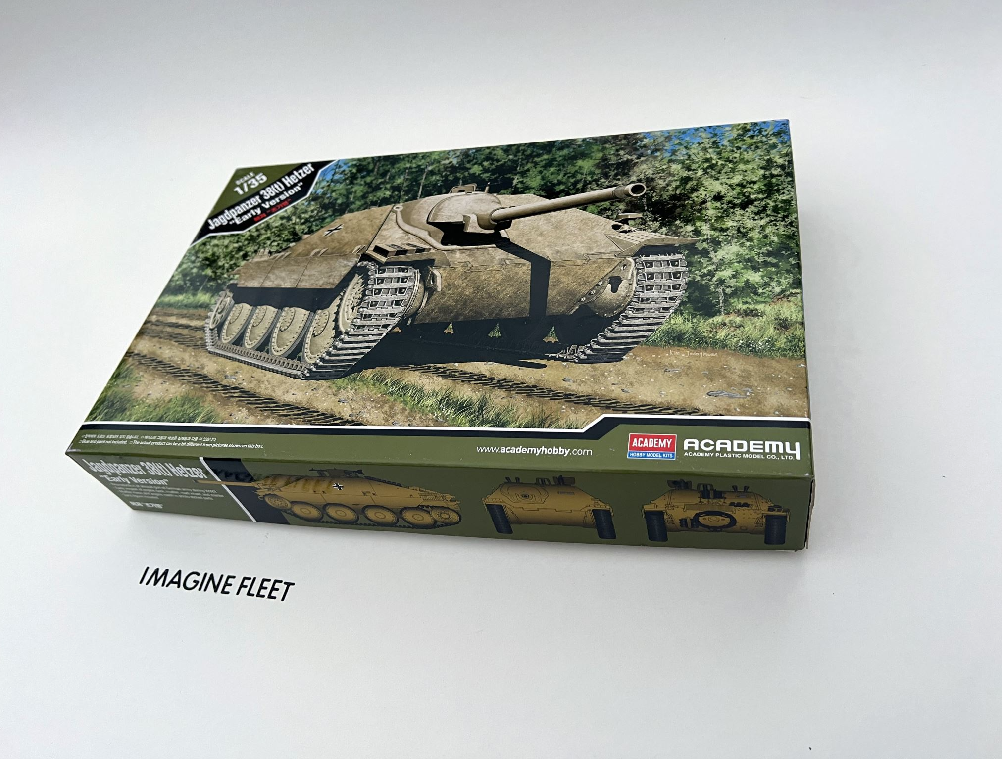 Jagdpanzer 38(t) Hetzer Early Version Academy | No. 13278 | 1:35