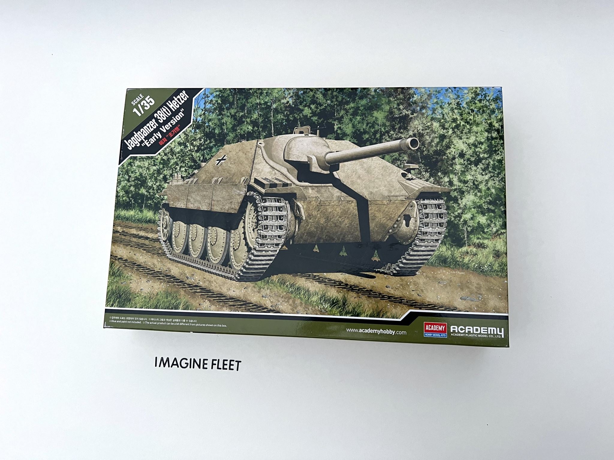 Jagdpanzer 38(t) Hetzer Early Version Academy | No. 13278 | 1:35