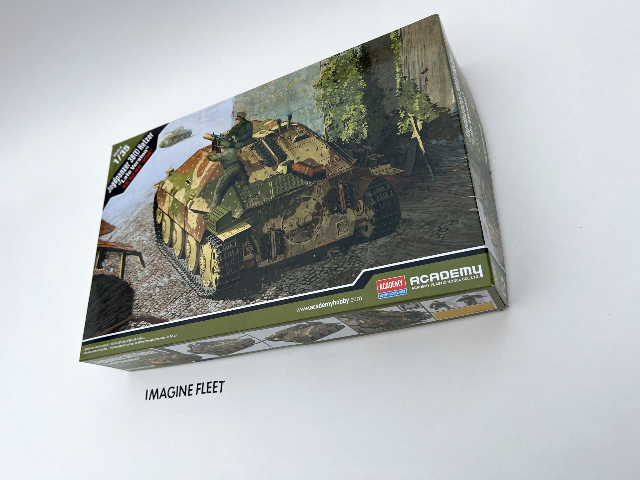 Jagdpanzer38(t) Hetzer 2in1 last/late Production 12/44-04/45 Academy 13230 1:35