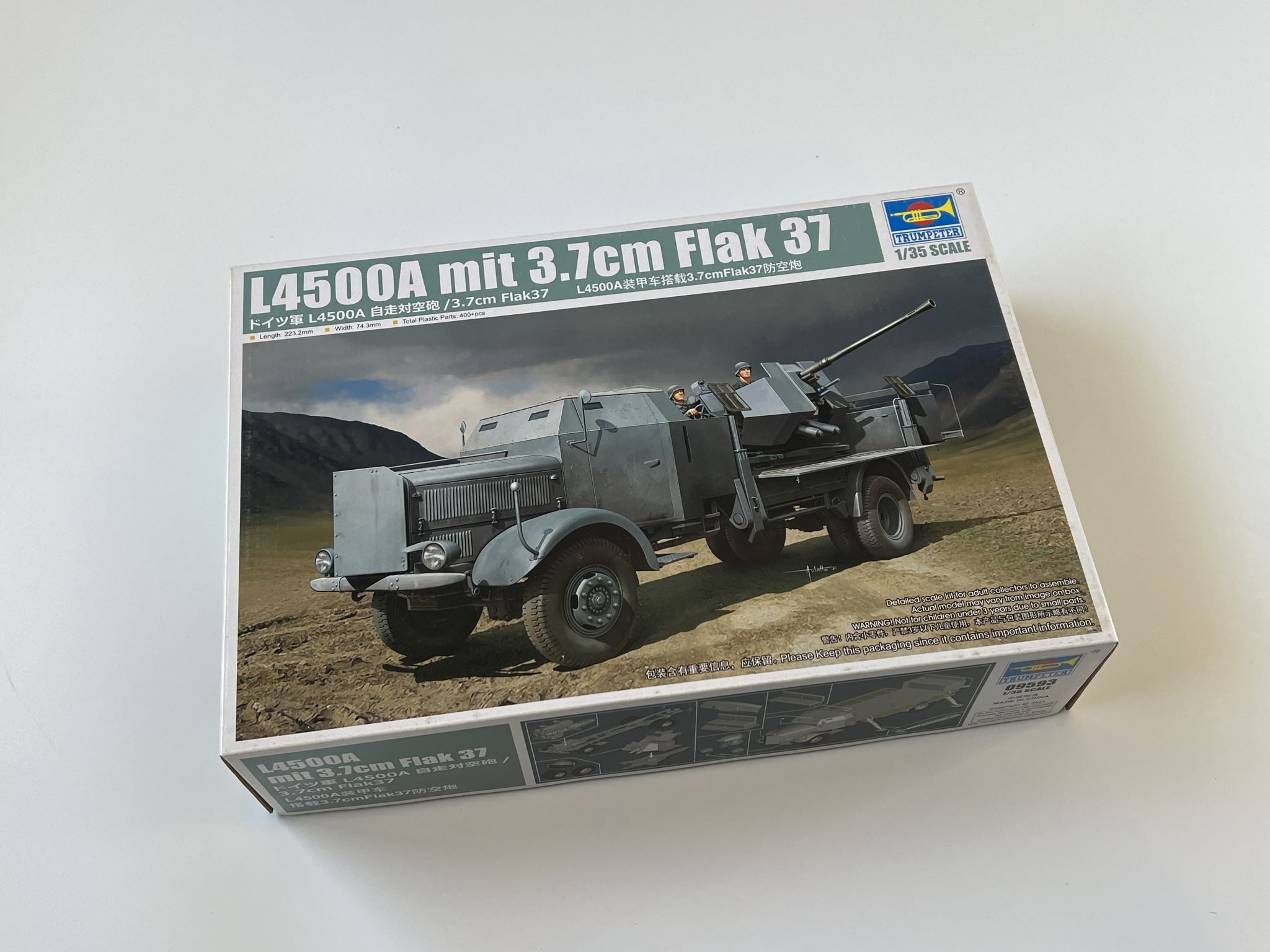 L4500A mit 3.7cm Flak 37 Trumpeter | No. 09593 | 1:35