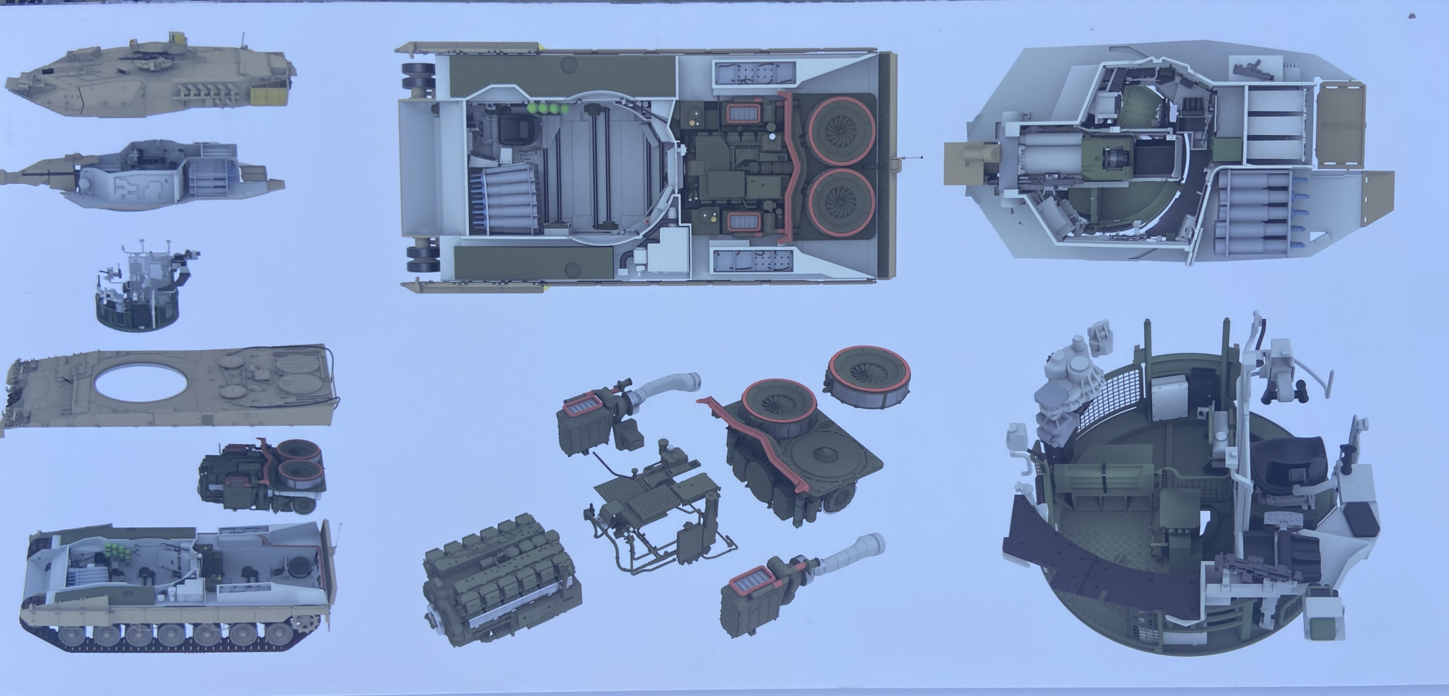 Leopard 2A6 Main Battle Tank with Full Interior RFM | No. RM-5066 | 1:35