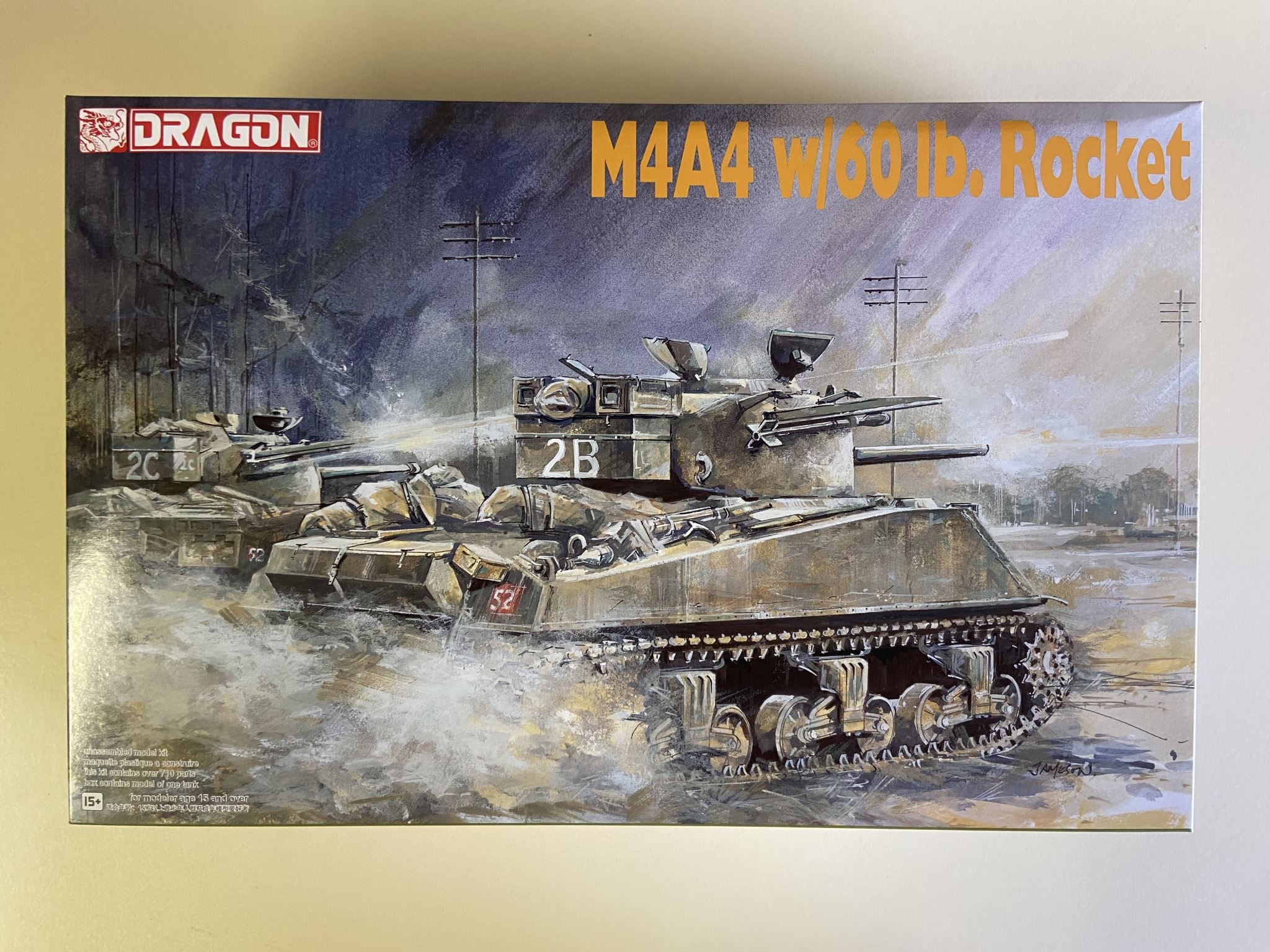 M4A4 w/60lb Rocket Dragon | No. 6405 | 1:35