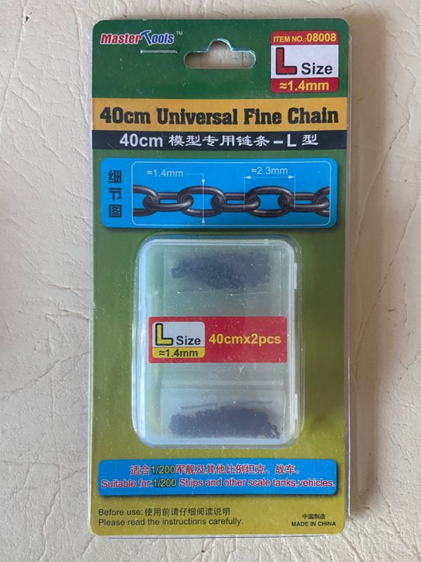 Master tools 40cm universal fine chain size L