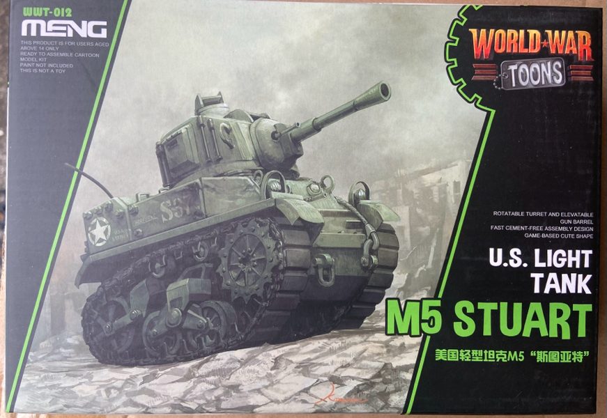 Meng world war toons M5 Stuart