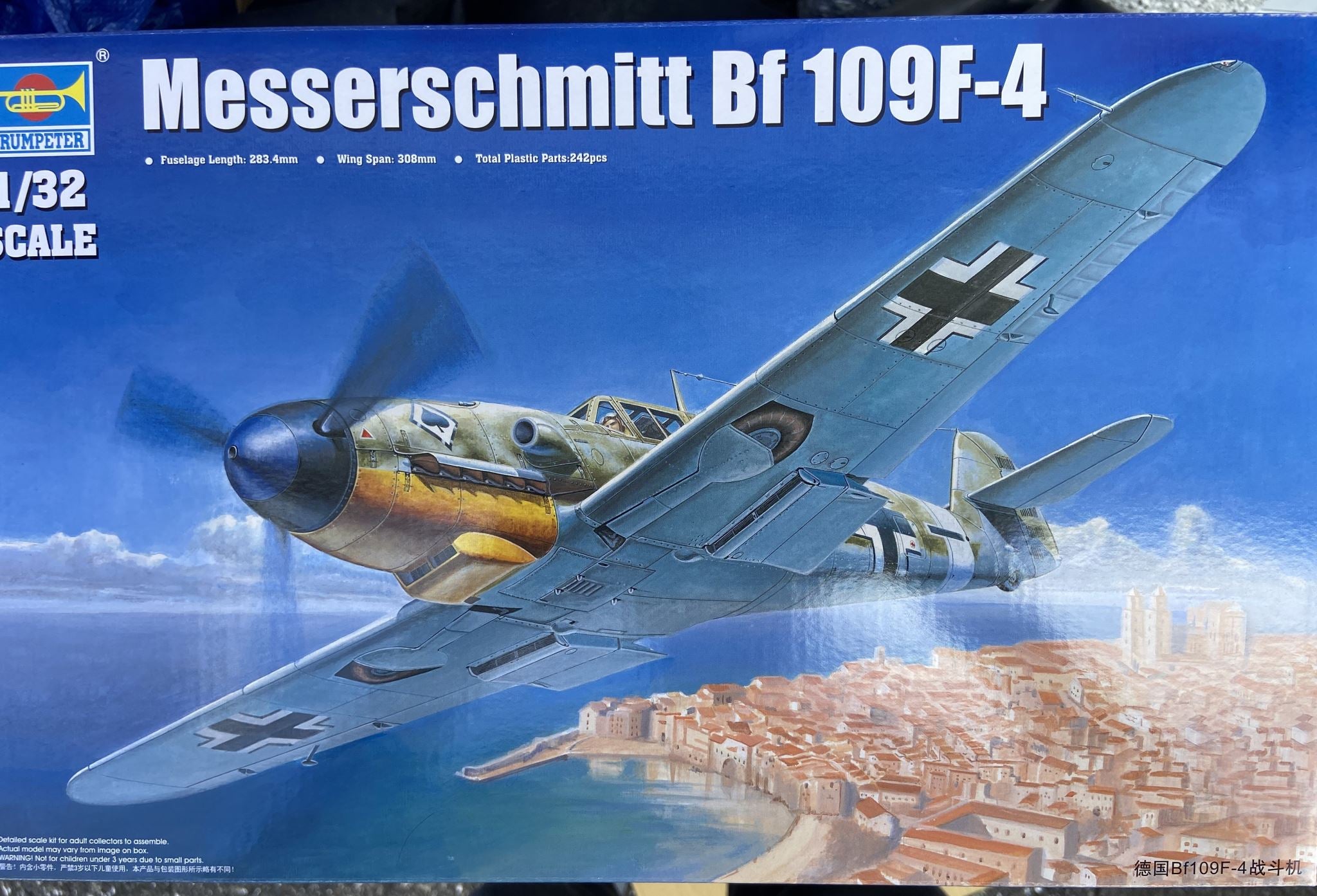 Messerschmitt Bf 109F-4 Trumpeter | No. 02292 | 1:32